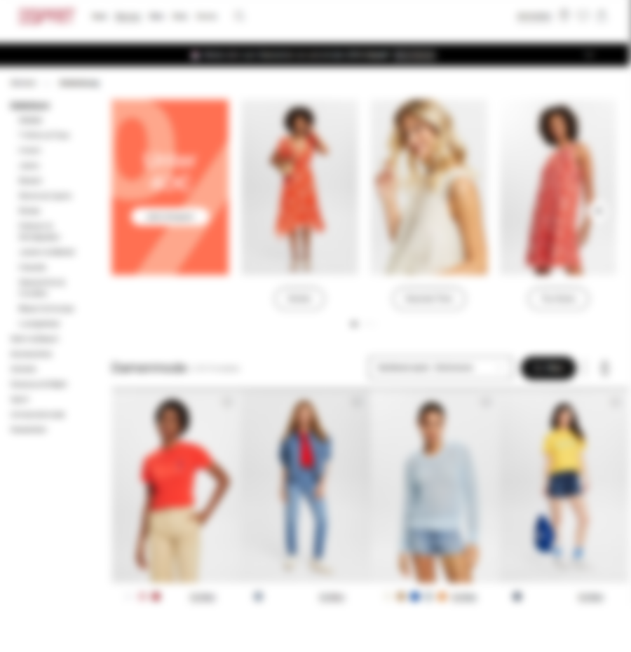 Projekt: Esprit Onlineshop - Screenshots bitte über Kontakt anfragen